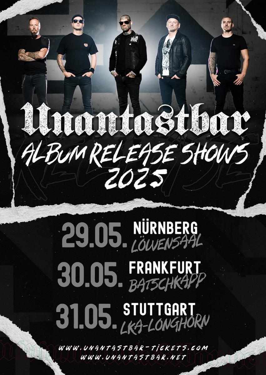 Unantastbar Release Shows 2025