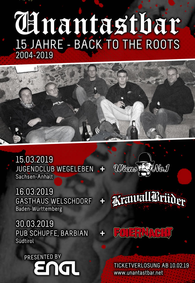 unantastbar 15 jahre back to the roots